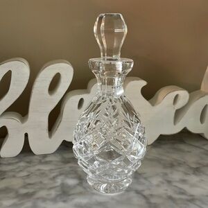 Cut glass decanter aperitif